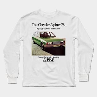 TALBOT ALPINE - 1970s advert Long Sleeve T-Shirt